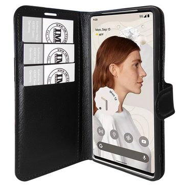 cofi1453 Handyhülle Buch Tasche "Fancy" kompatibel mit GOOGLE PIXEL 7 6,4 Zoll, Kunstleder Schutzhülle Handy Wallet Case Cover mit Kartenfächern, Standfunktion