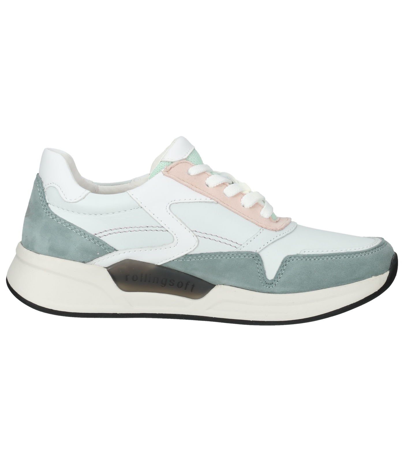 Sneaker weiß Veloursleder/Textil Gabor Sneaker