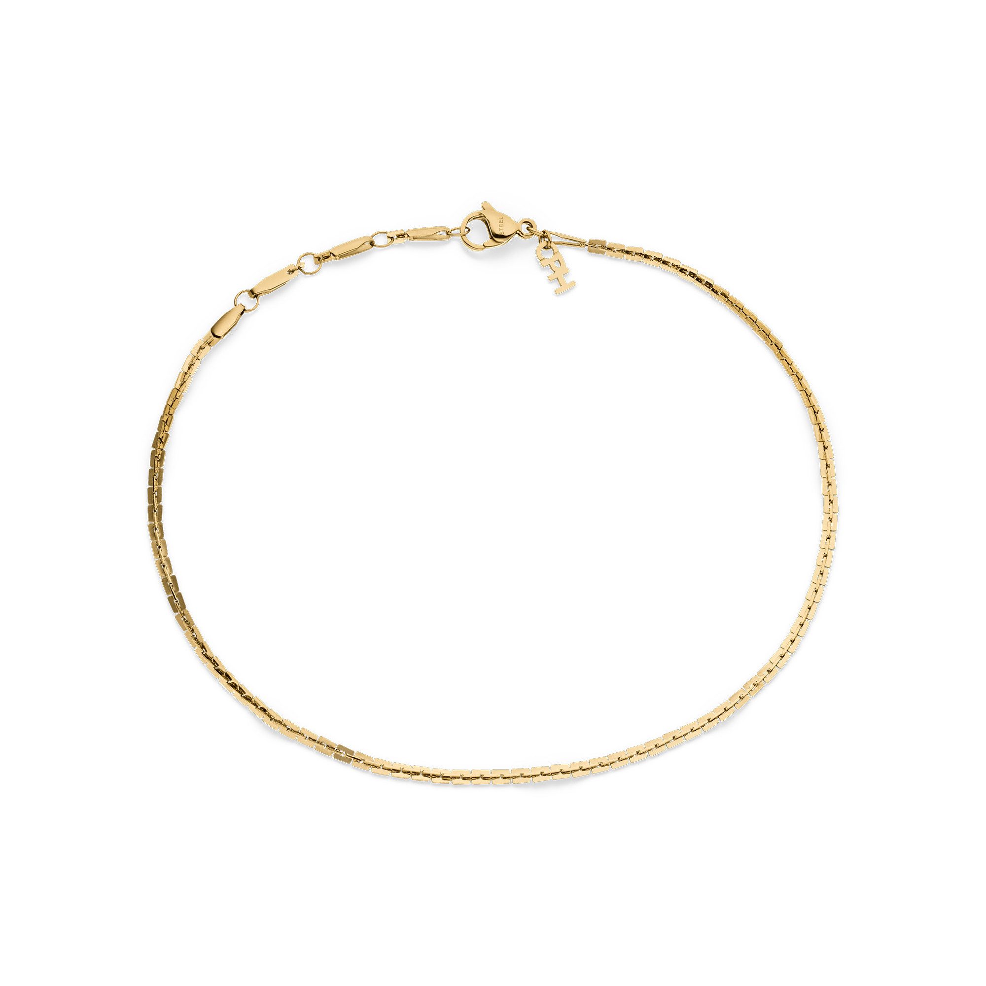 Fußkette Fine Edgy Edelstahl