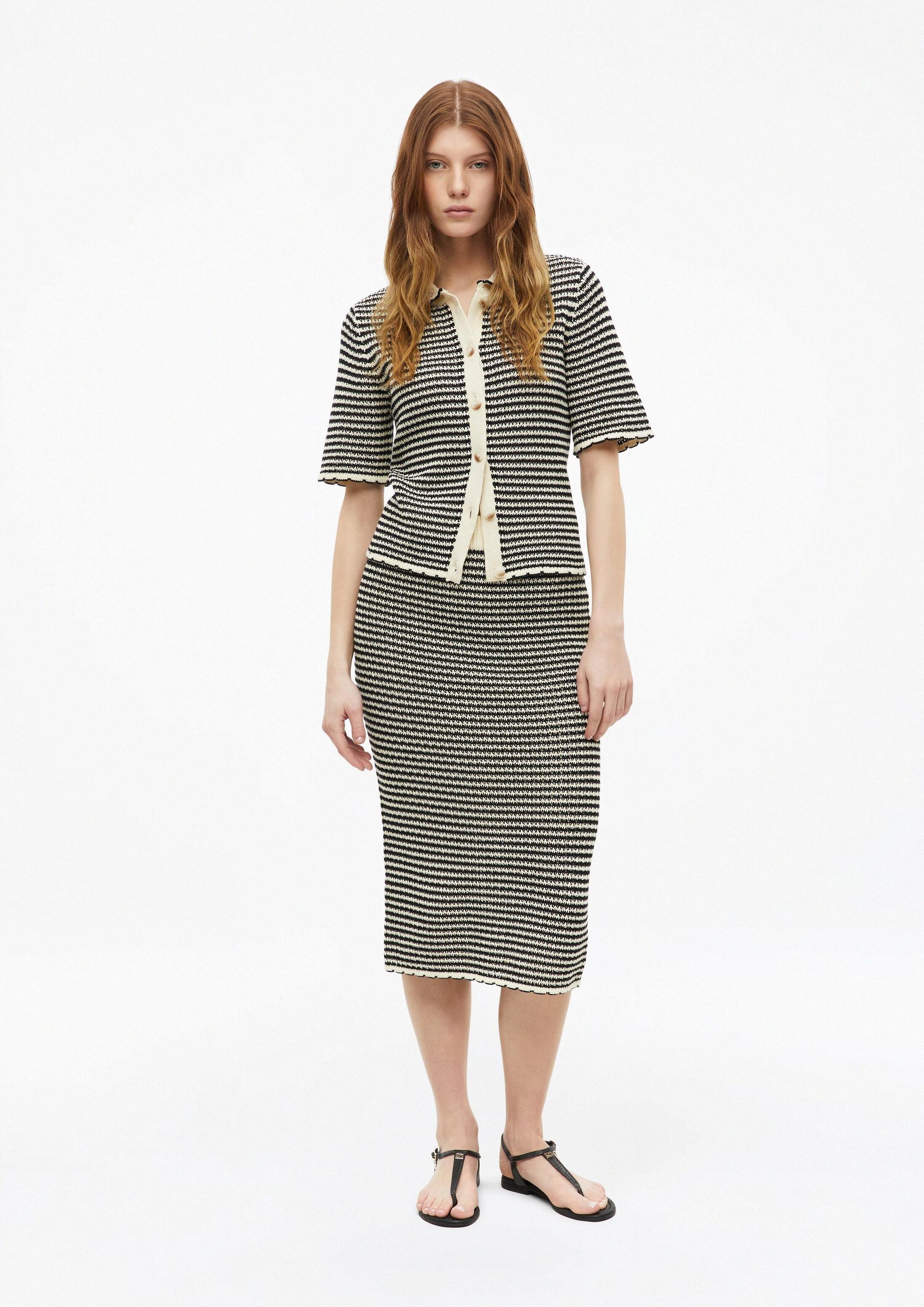 s.Oliver Midirock Rock Midi-Strickrock im Slim Fit