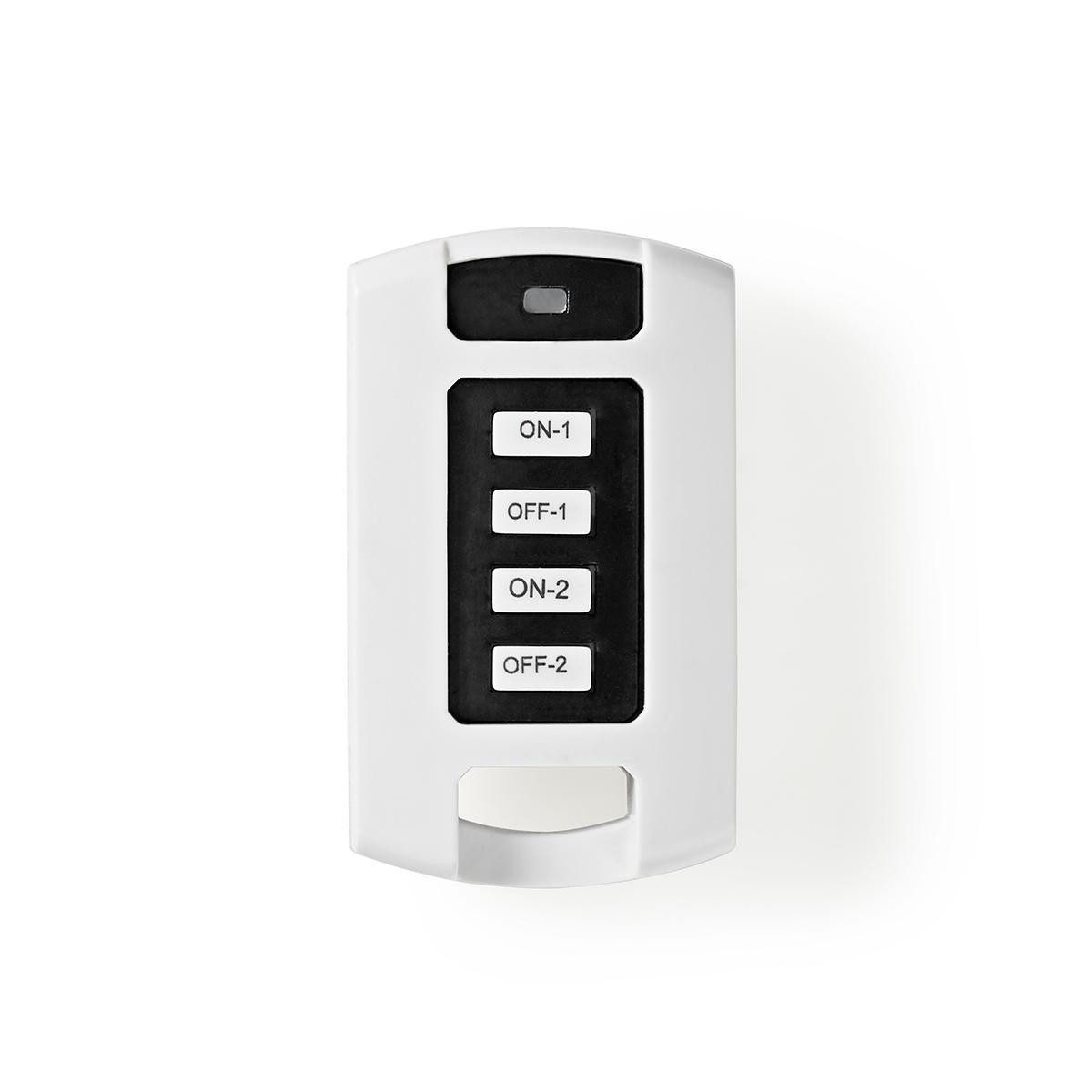 Nedis RFRC220WT Universal-Fernbedienung (RF-Fernbedienung, programmierbare Tasten für flexiblen Einsatz)