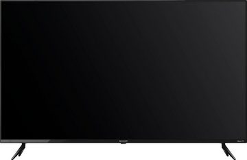 Sharp 55FJ2E LED-Fernseher (139 cm/55 Zoll, 4K Ultra HD, Smart-TV, Roku TV nur in Deutschland verfügbar, Rahmenlos, HDR10, Dolby Digital)