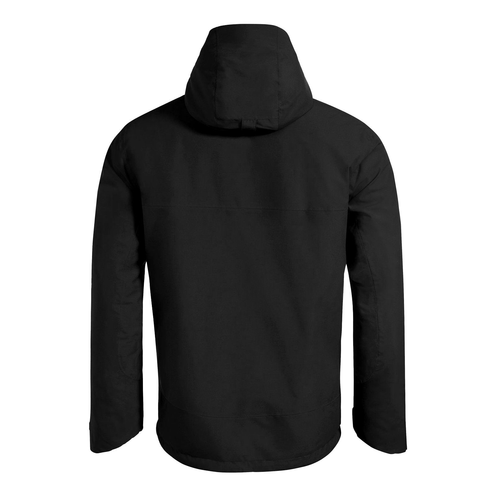 VAUDE Winterjacke Jacket Padded verstellbarer black Rosemoor Kapuze mit