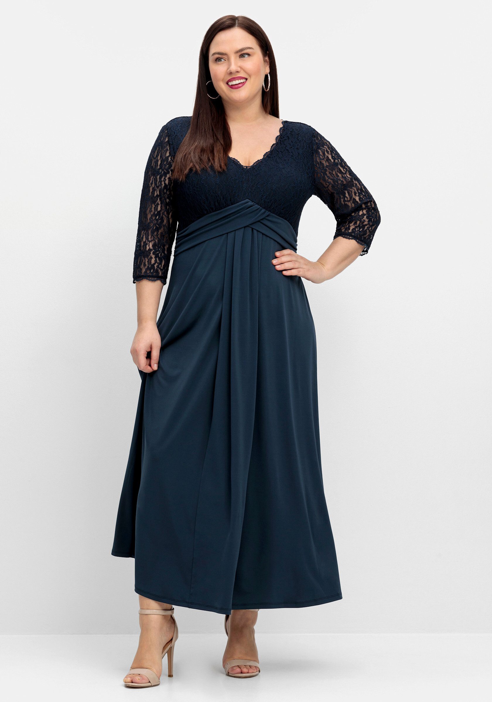 Sheego Etuikleid Abendkleid . günstig online kaufen