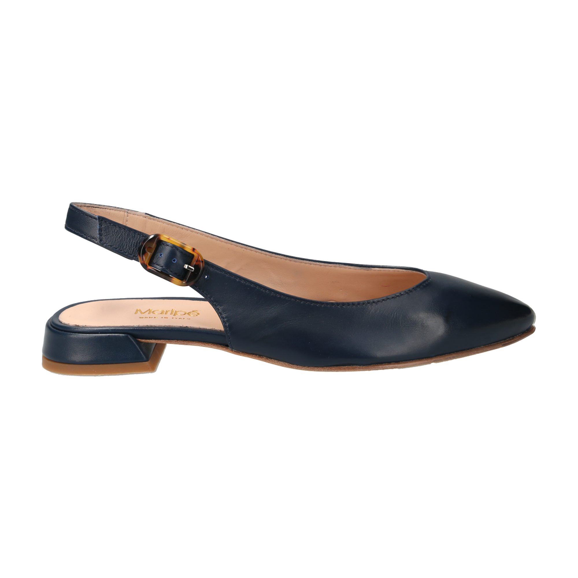 Maripé Maripé CRISTINA V.14 BLU SCURO, Peeptoes & Slingpumps, Blau, Damen Peeptoepumps