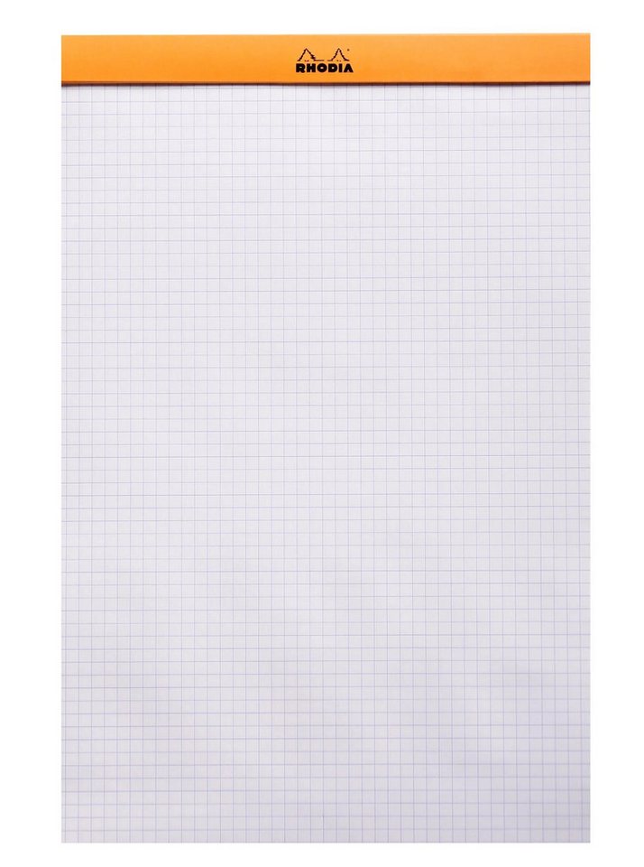 Thumbnail - Rhodia Notizheft 5x Gehefter Notizblock No.19 A4+ 80 Bl kariert 80g Orange 19200C, Rhodia, Blöcke, Hefte und Notizbücher