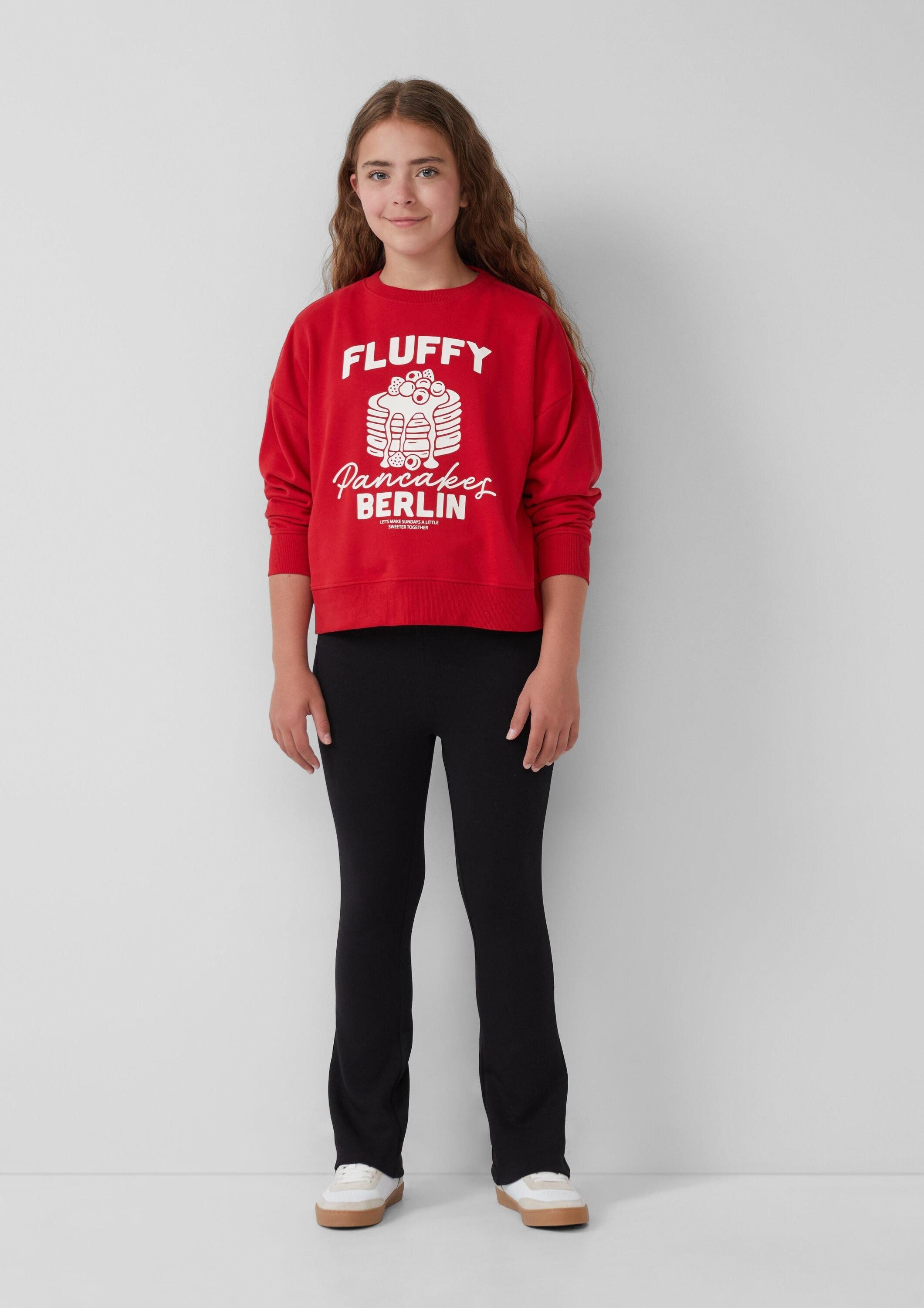 s.Oliver Leggings Leggings Flared-Leg-Leggings mit Elastikbund