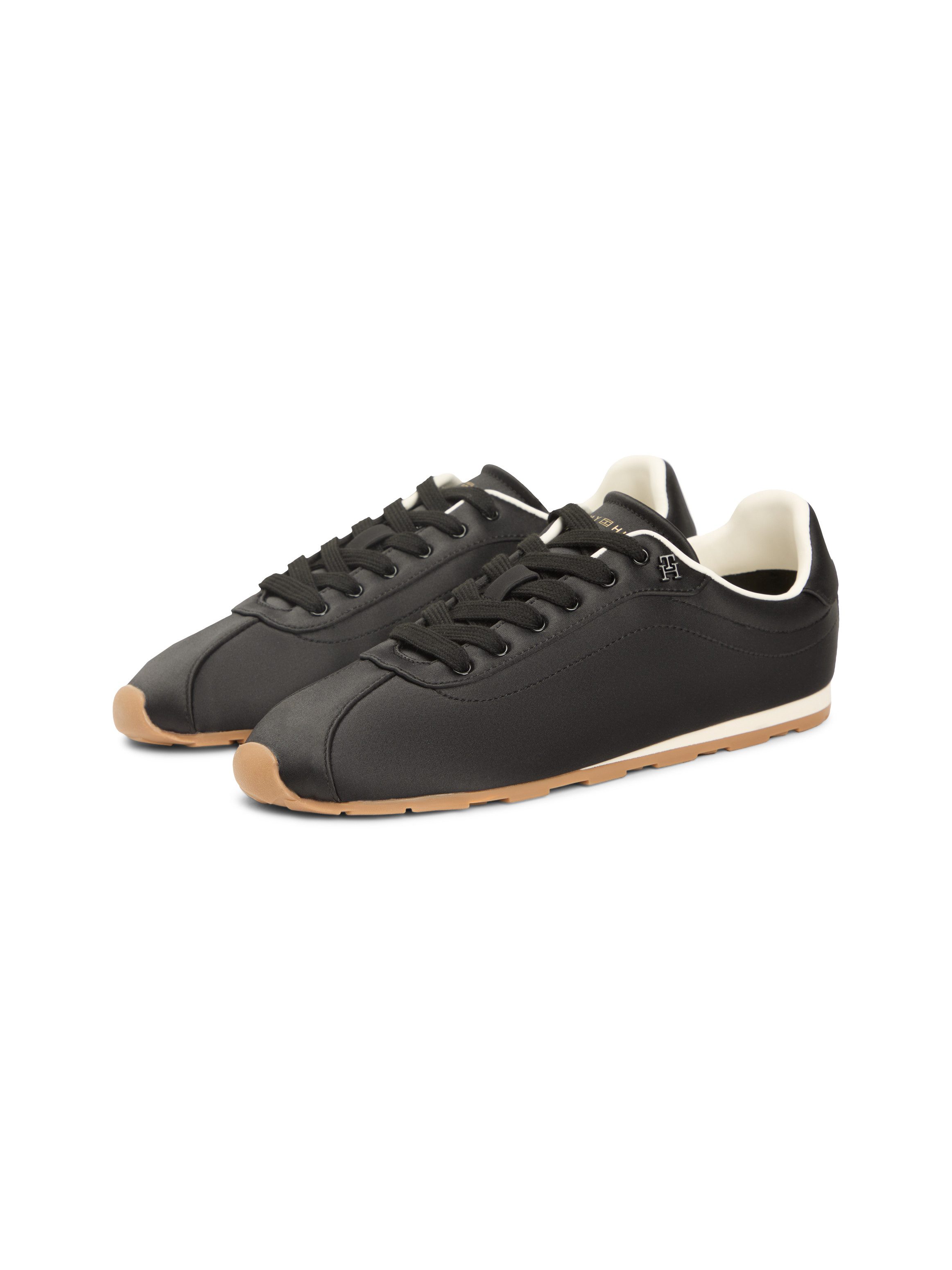 Tommy Hilfiger TH BELLA LOW RUNNER SATIN Sneaker Freizeitschuh, Halbschuh, günstig online kaufen