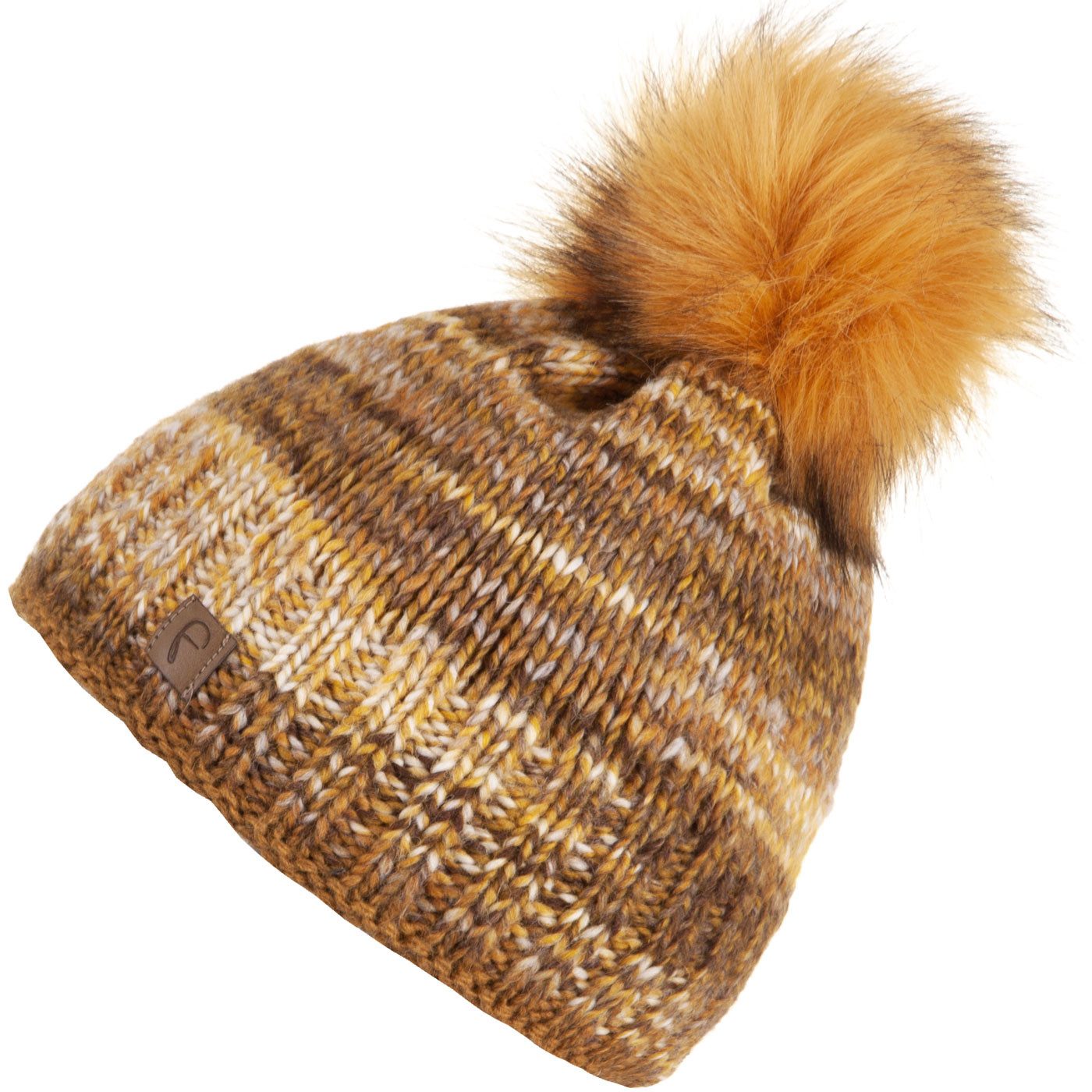 Faera Bommelmütze Wintermütze Damen Herren Mütze Beanie Haube gefüttert Bommelmütze 11