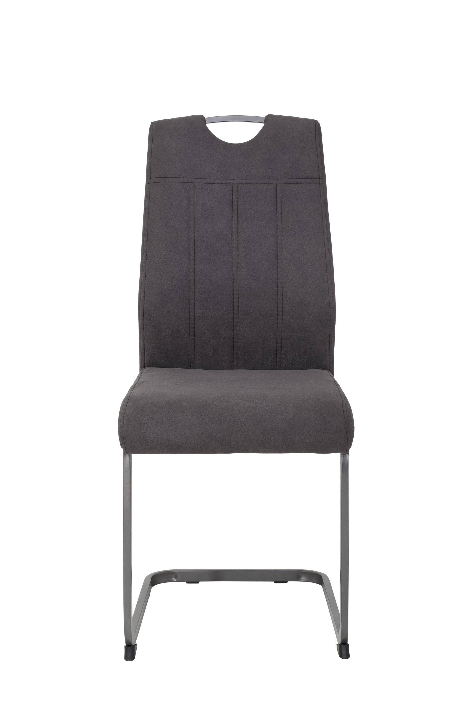 HELA Freischwinger HELA Freischwinger 4er Set LBH 43x58x98 cm Polsterstuhl