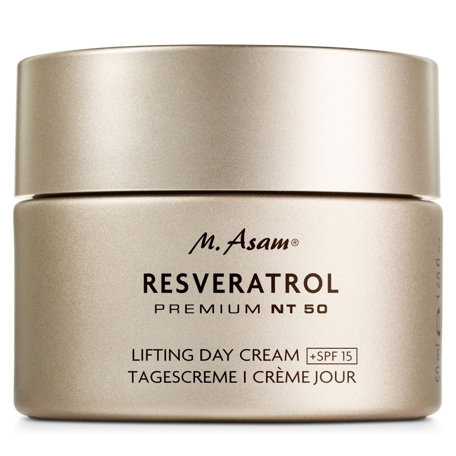 asambeauty Tagescreme M. Asam RESVERATROL PREMIUM NT50 Lifting Day Cream SPF 15 (50ml)