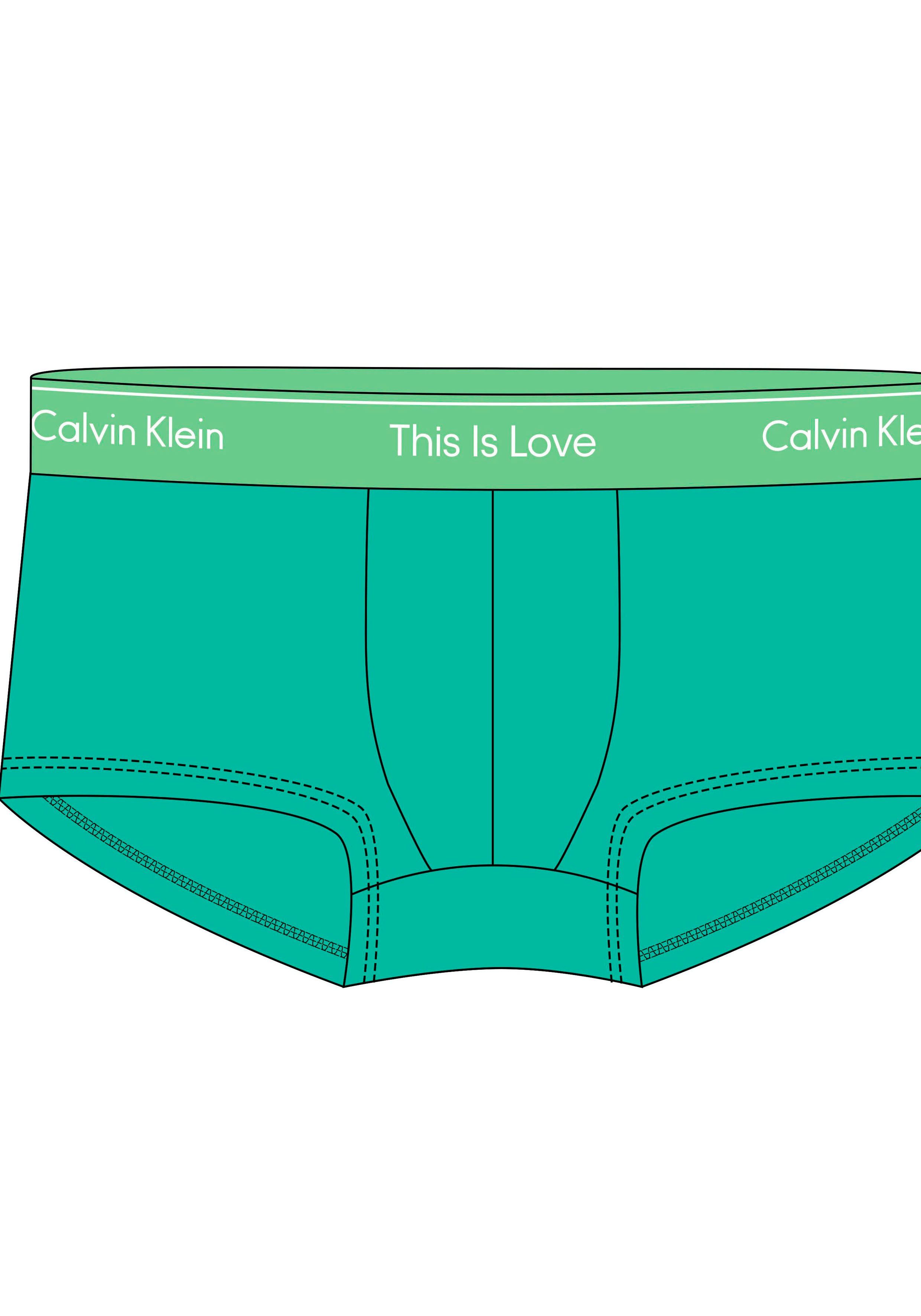 Calvin Klein Underwear Trunk LOW RISE TRUNK mit Calvin Klein  Logo-Elastikbund