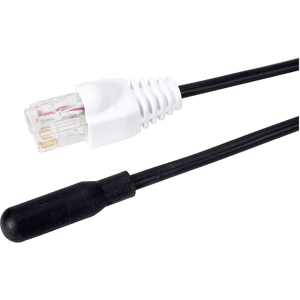 Elektro-Motorsense Temperatursensor vergossen Kunststoff, (Temperatursensor TS2-2 vergossen mit 2 m Kabel und RJ45-Stecker. Anschlussfertig), Temperatursensor für Zirkulationssteuerung