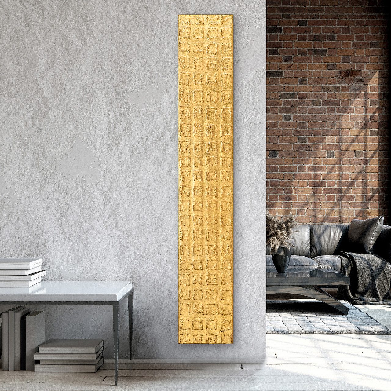 ArtUniverse Gemälde Goldene Reflektionen 100x100 cm günstig online kaufen