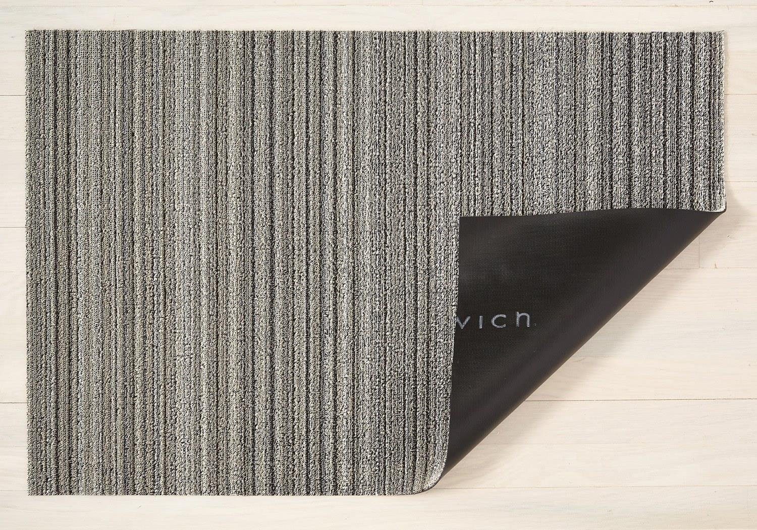 Fußmatte Skinny Stripe Birch 61 x 91 cm, Chilewich, rechteckig