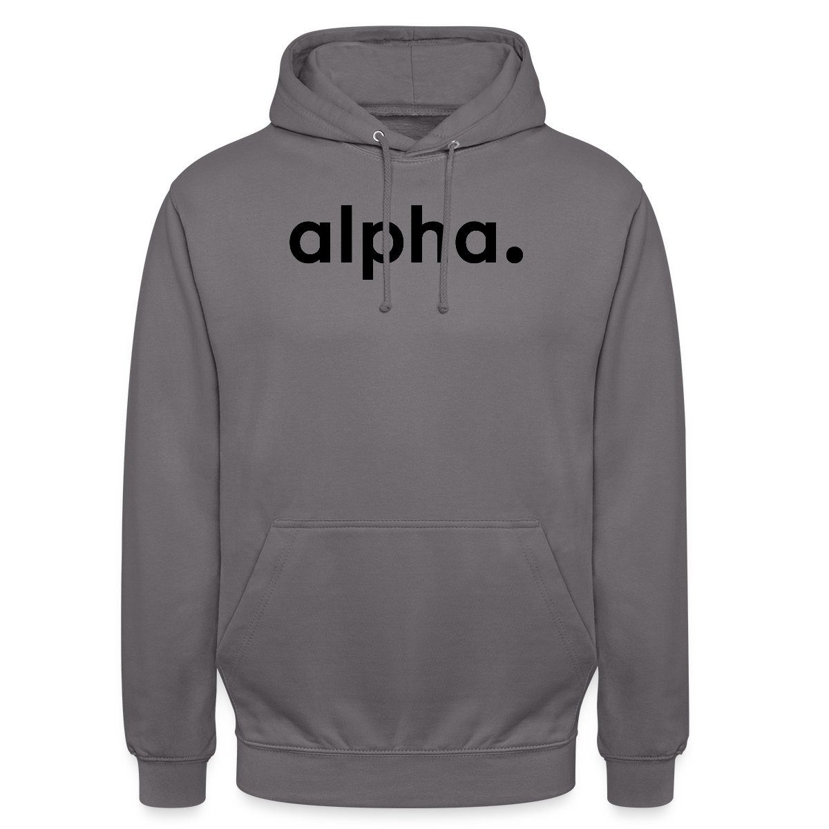 Hoodie Stromberg Firmenschriftzug von Alpha Unisex Hoodie
