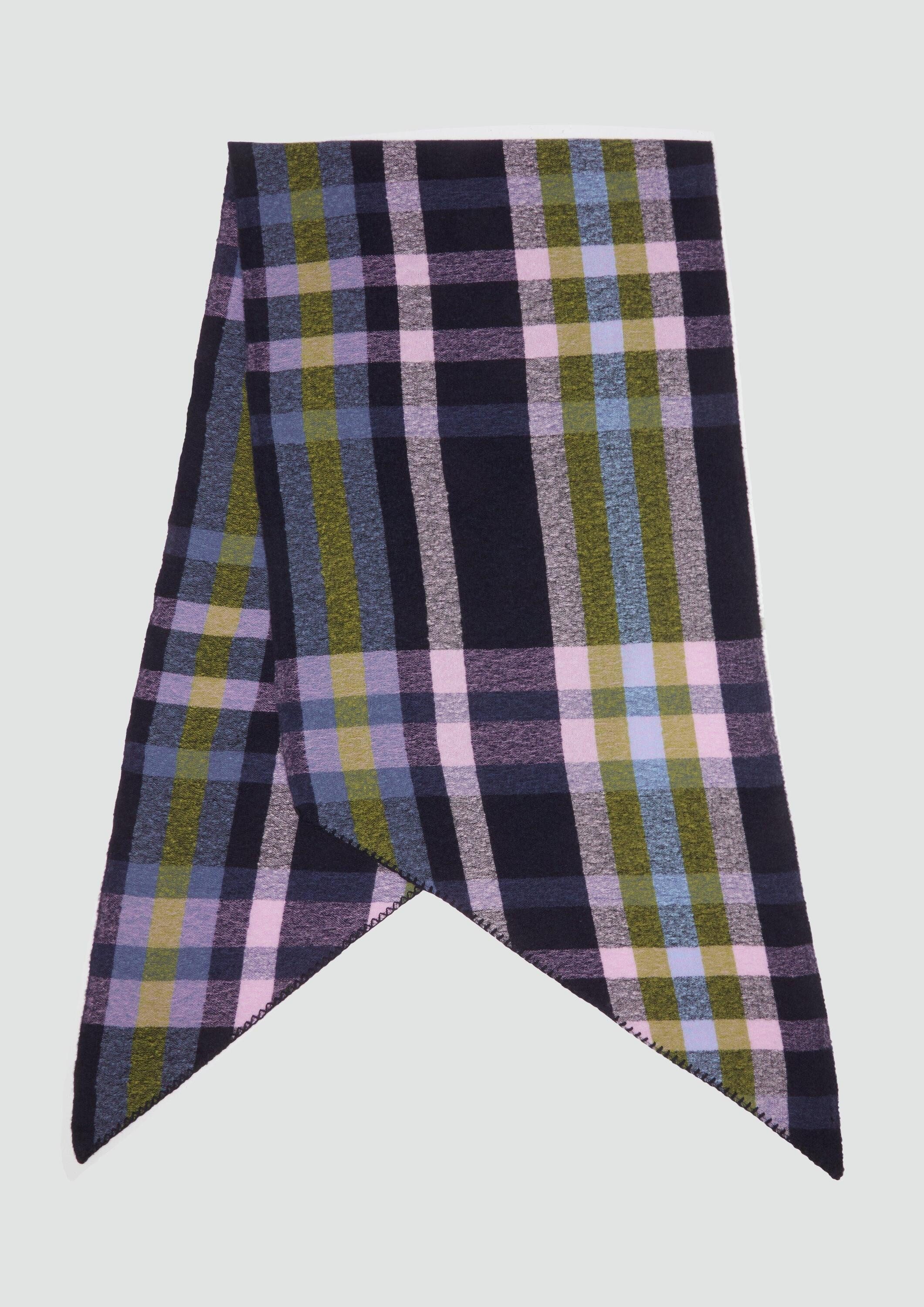 s.Oliver Schal Tuch, Schal mit Karomuster günstig online kaufen