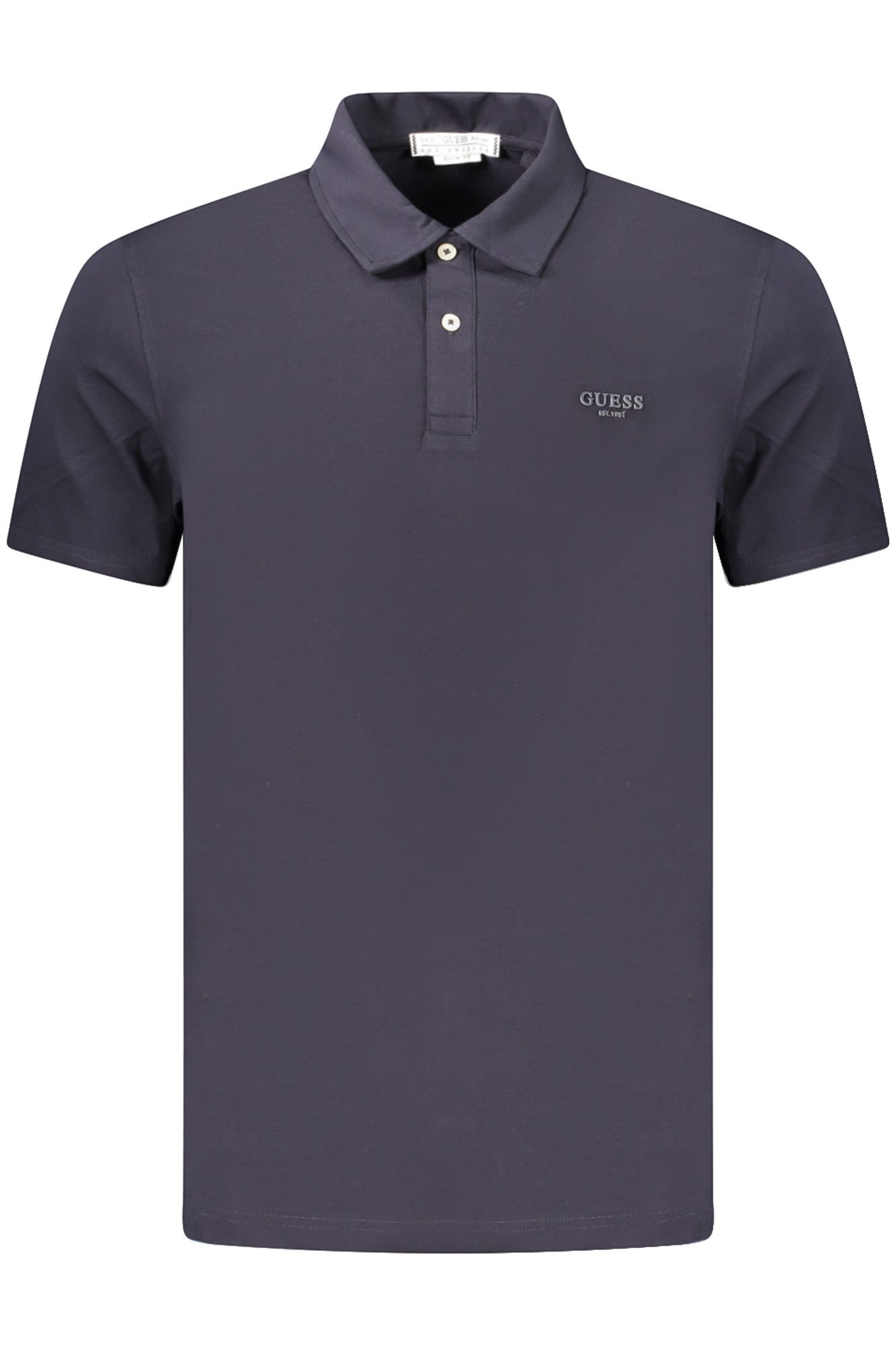 GUESS JEANS Poloshirt Elegantes Herren-Poloshirt Blau: Slim Fit