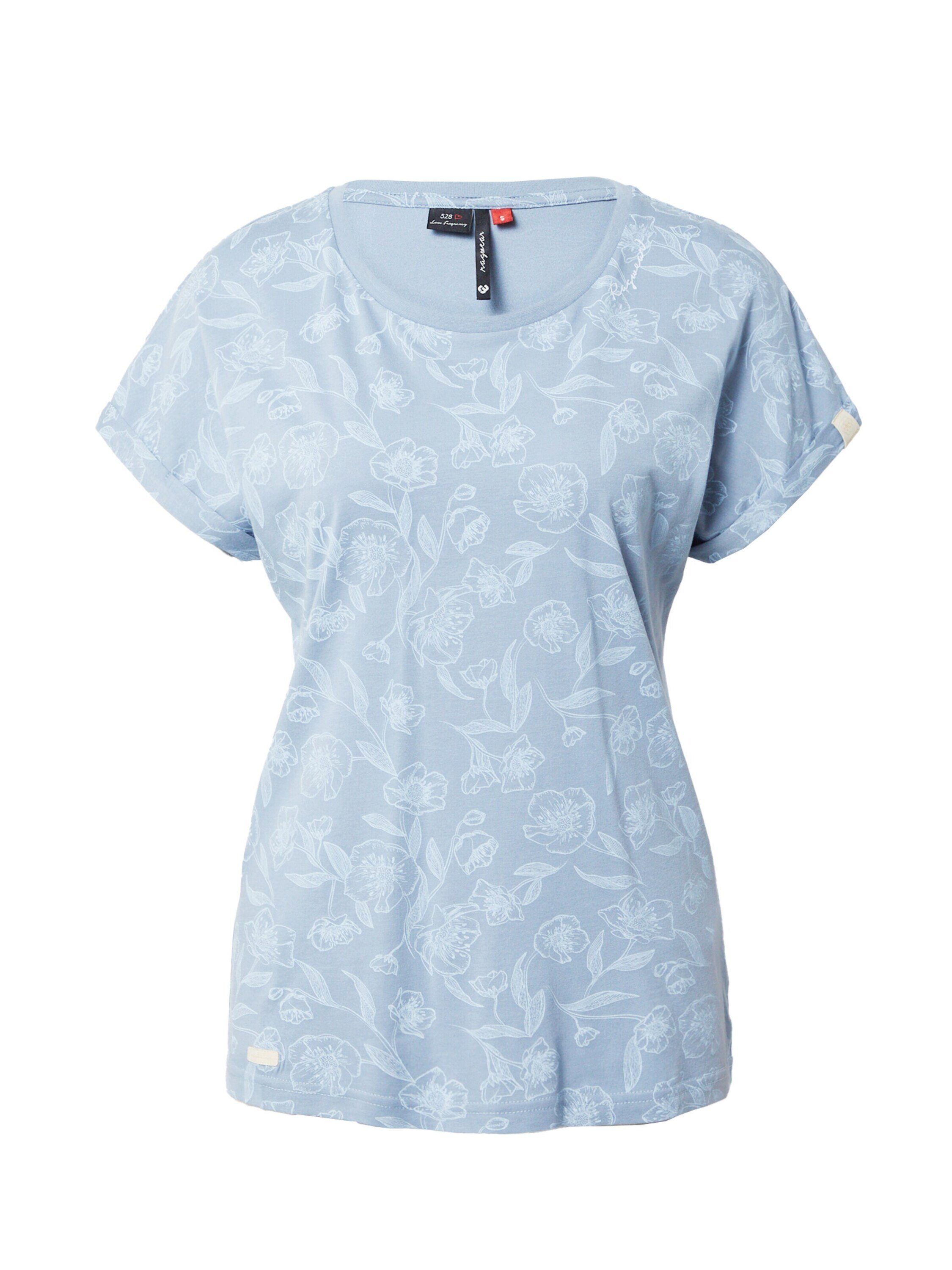 Ragwear T-Shirt (1-tlg) Plain/ohne Details 2042 light blue | T-Shirts