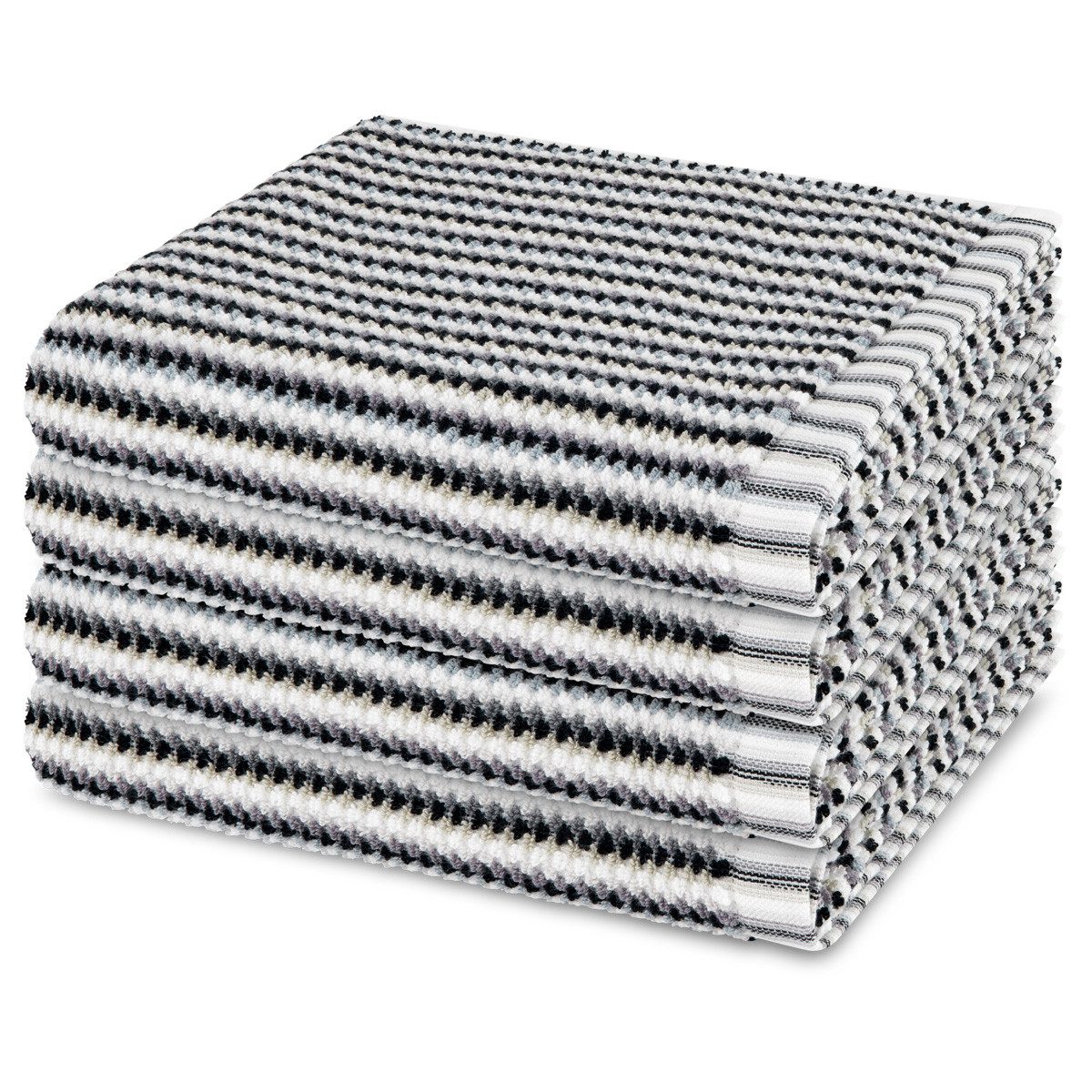 Möve Handtuch Set Bliss, Walkfrottee (Spar-Set, 4-St), 4 X Handtuch im Set - Baumwolle - Saugstark