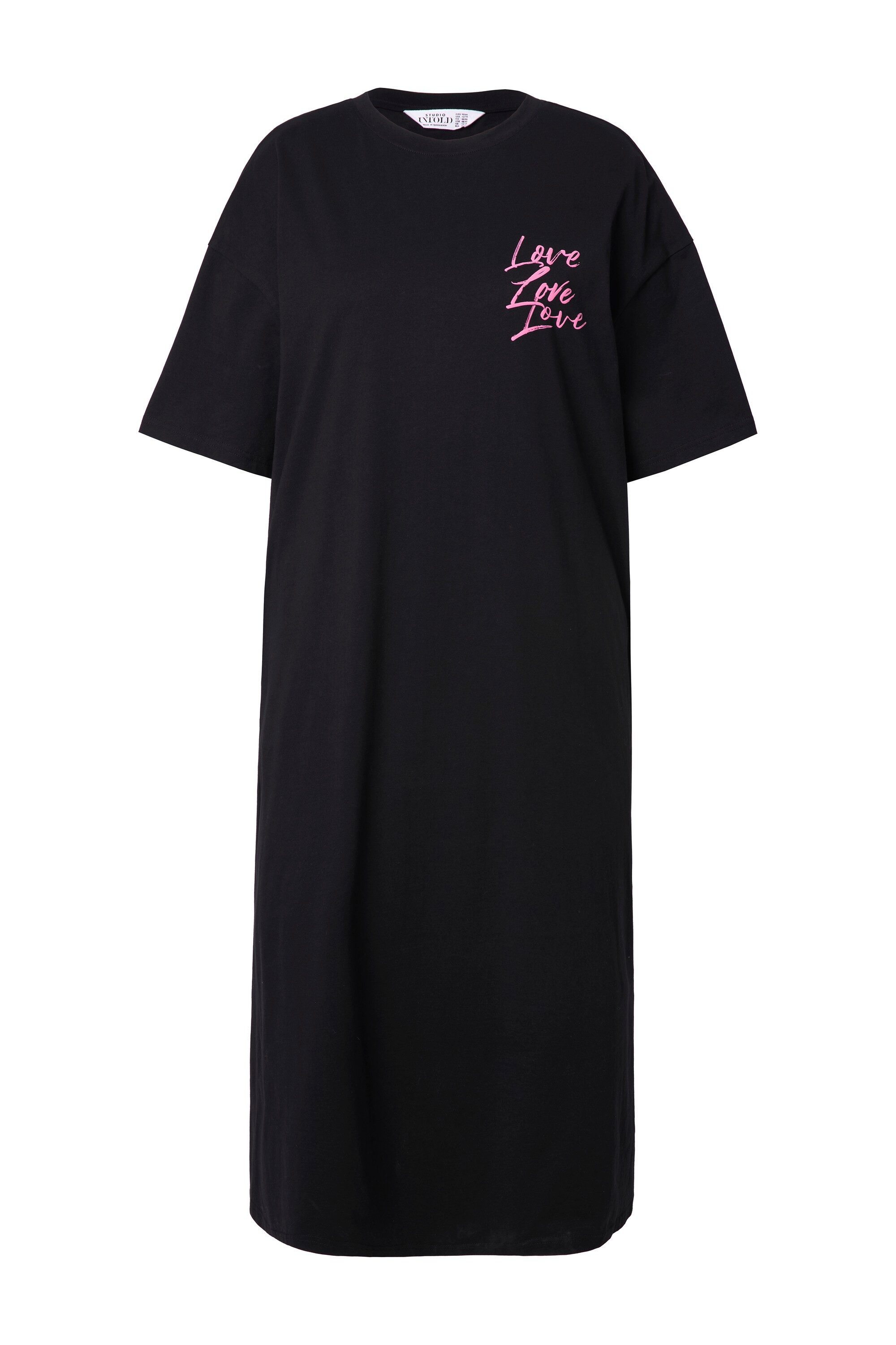 Studio Untold Midikleid Jerseykleid oversized Bigshirt Rückenprint günstig online kaufen
