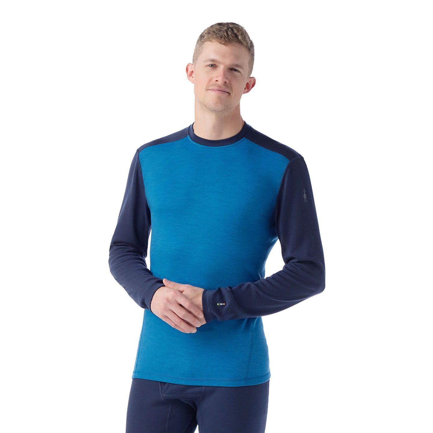 Smartwool Langarmshirt Funktionsunterwäsche Classic Thermal (wärmende Merinowolle, Rundhals)