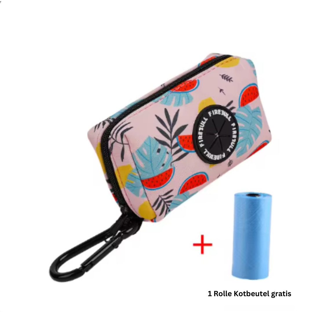 Hundetoilette Kotbeutelspender, Hundekotbeutel-Spender, Gassi-Beutelspender