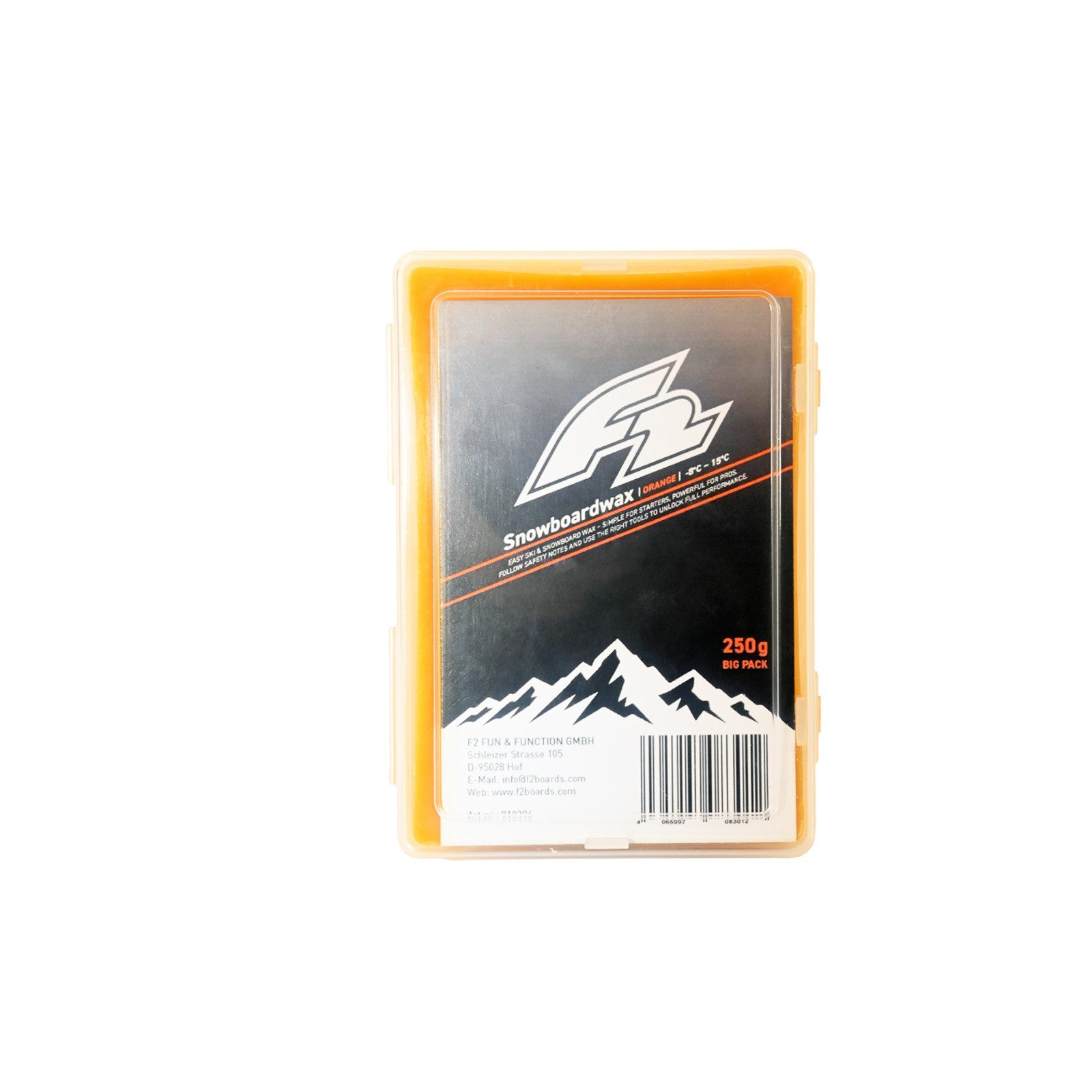F2 Snowboard F2 Set Snowboard Wachs Paket 1,25kg (5x250g) für alle Temperaturen