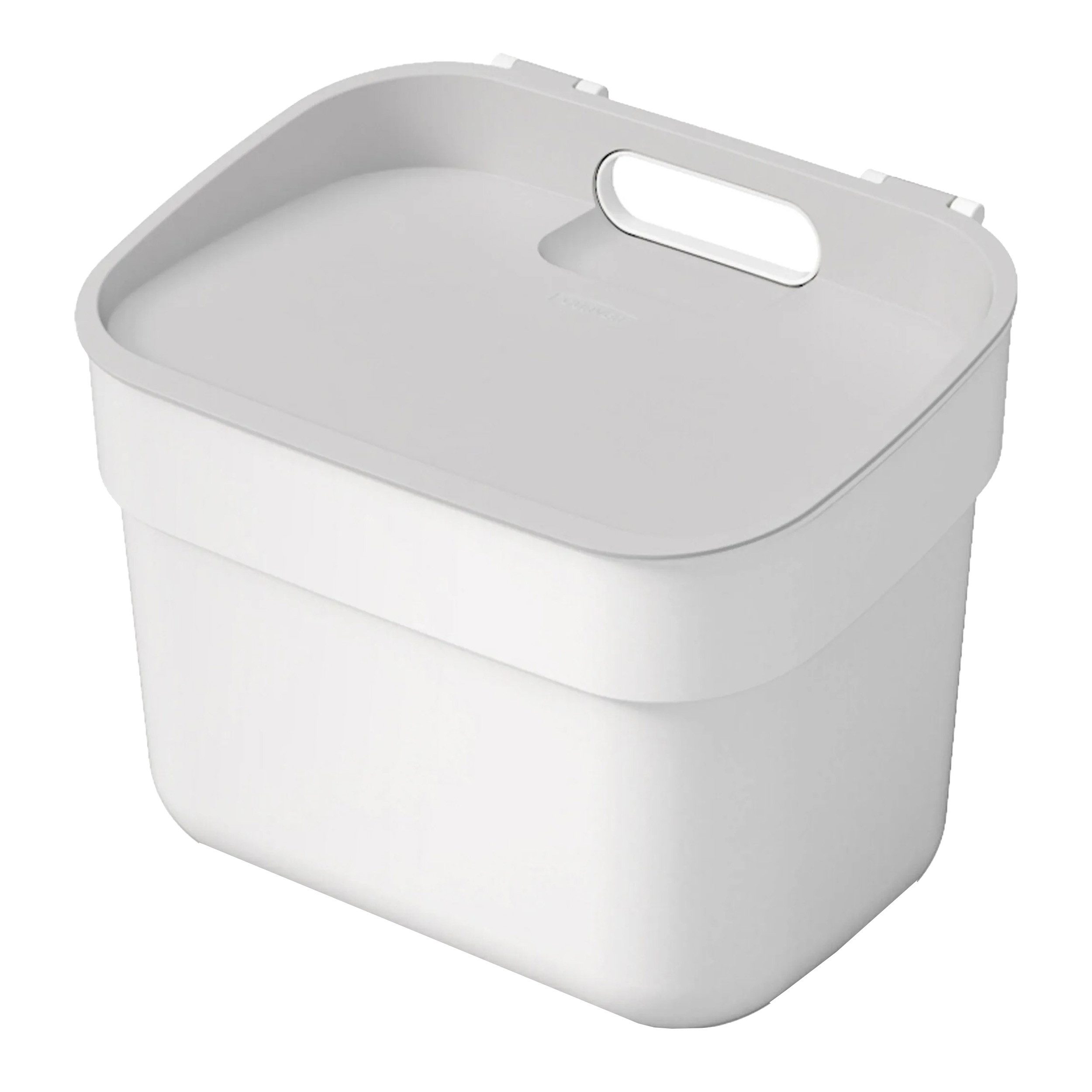 Curver Mülleimer CURVER Ready to Collect Biomülleimer 5L – Weiß Nachhaltig
