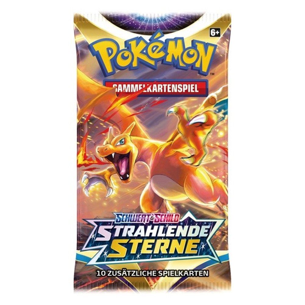 POKÉMON Sammelkarte Schwert und Schild: Strahlende Sterne Booster Pack