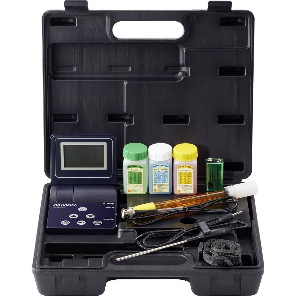 VOLTCRAFT Wasserzähler pH-Redox-Temperatur Messgerät VC-8816970