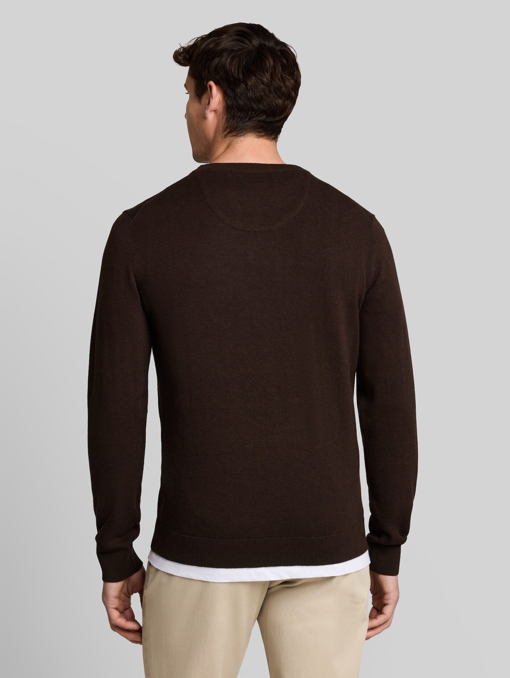 DARK CHOCOLATE BROWN MELANGE
