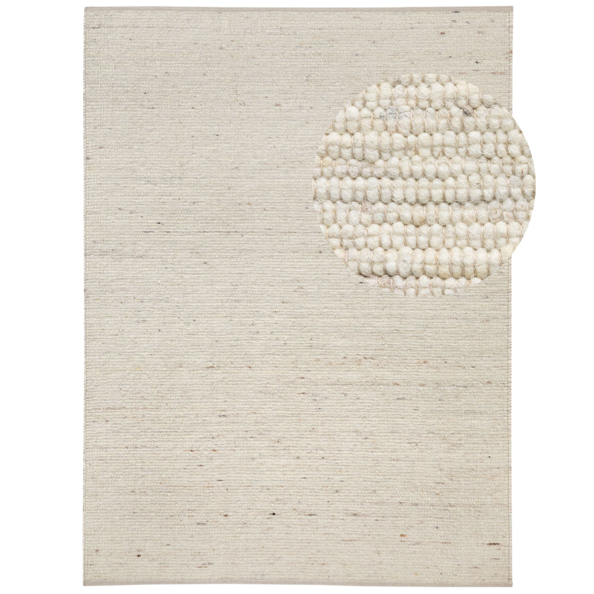 Steffensmeier Wollteppich Landshut exklusiv mit Fusselstopp, Rechteckig günstig online kaufen