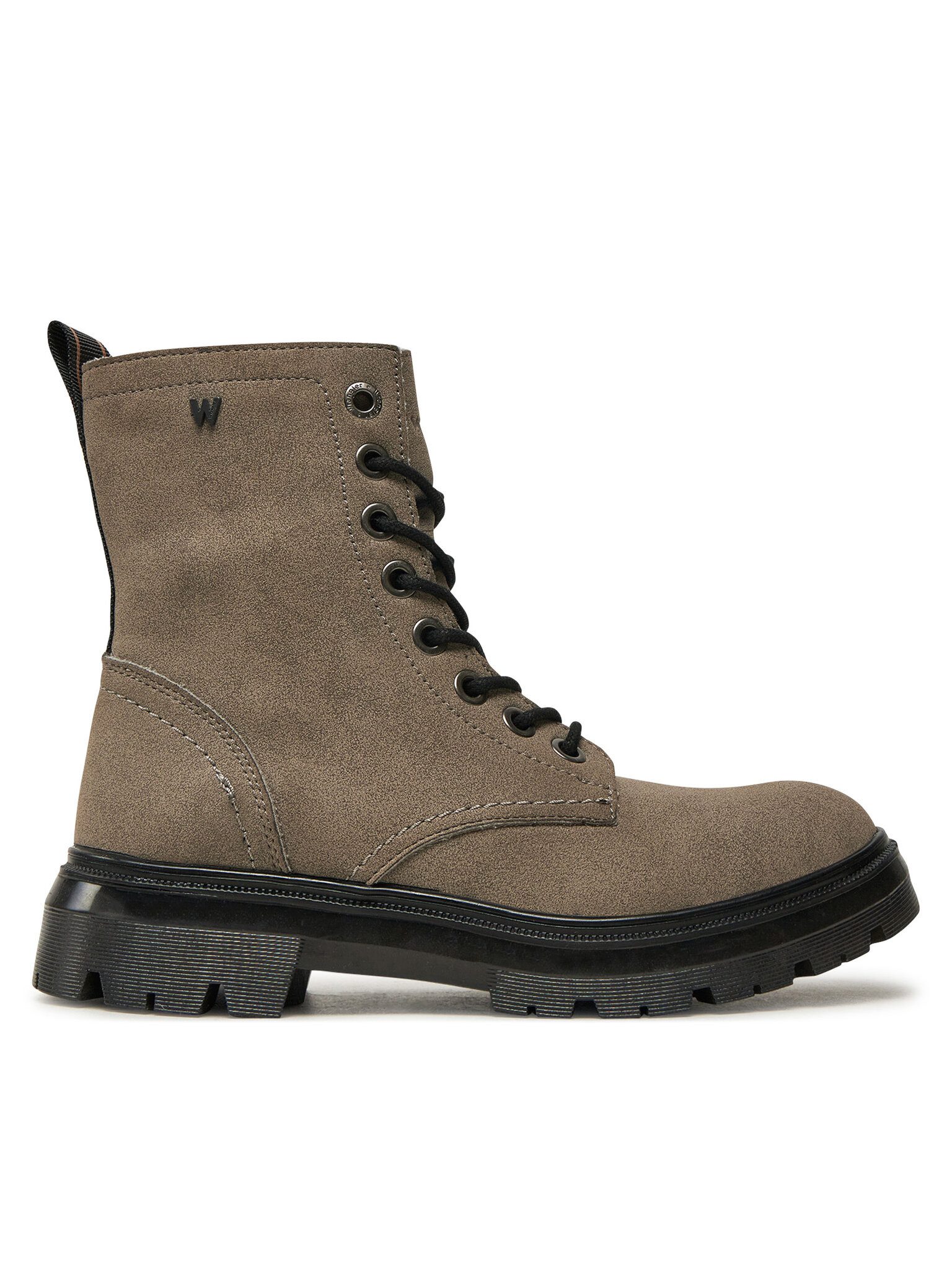 Wrangler Wrangler Schnürstiefeletten Dakota 20243062.6BW Grau Schnürstiefel