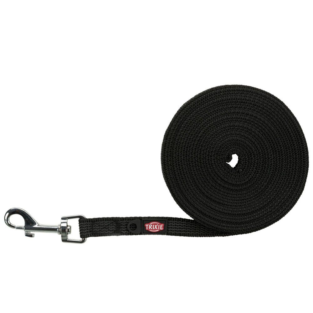 TRIXIE Schleppleine Trixie Schleppleine, gummiert - schwarz Довжина/Breite: 5 m/15 mm