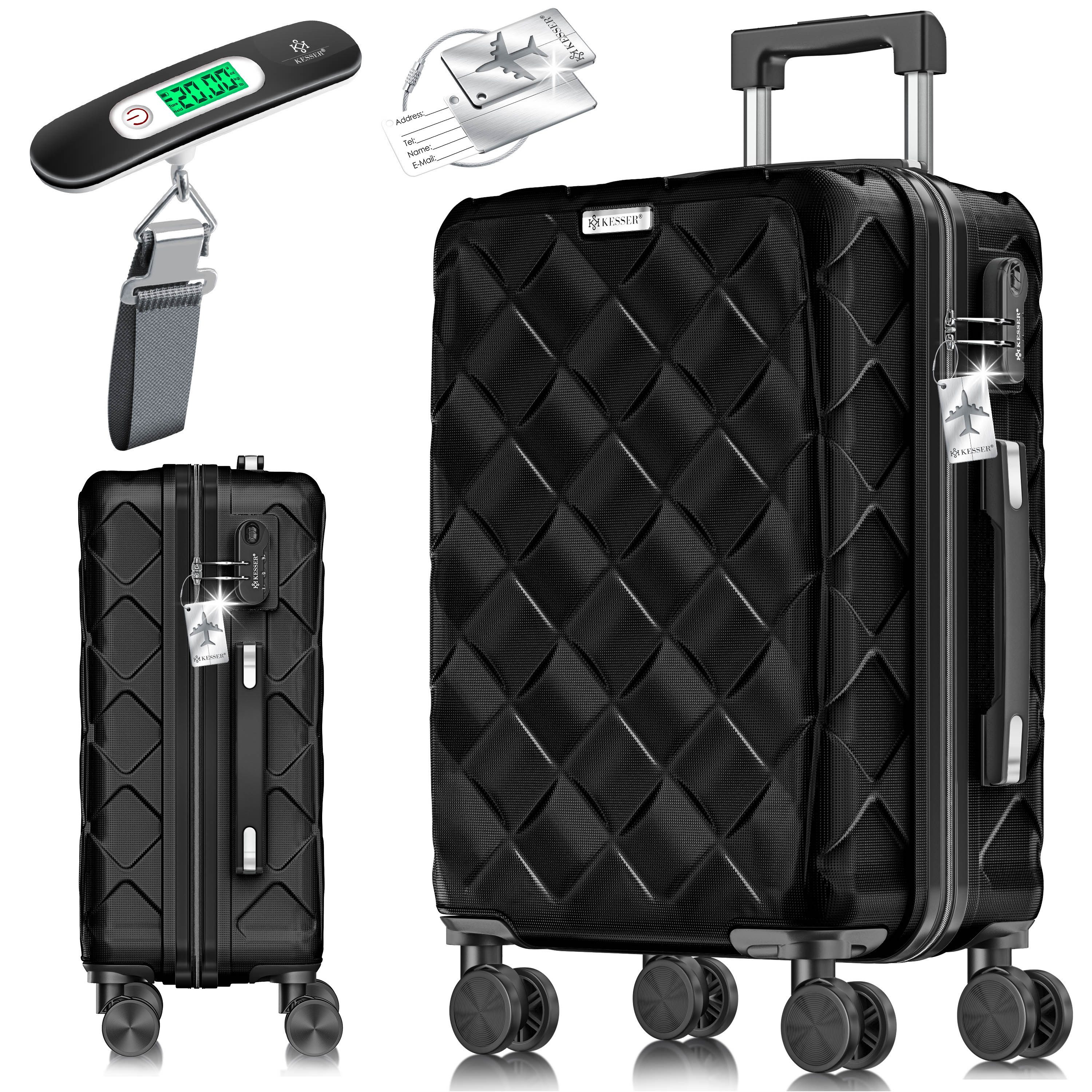 KESSER Hartschalen-Trolley Reisekoffer, 4 Rollen, ABS Hartschalenkoffer mit günstig online kaufen