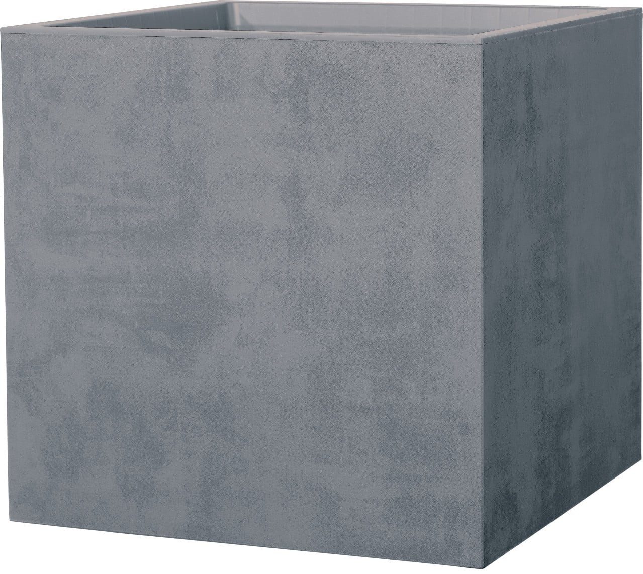Deroma Pflanzkübel Deroma Pflanztopf Quadro Millennium Kunststoff 49