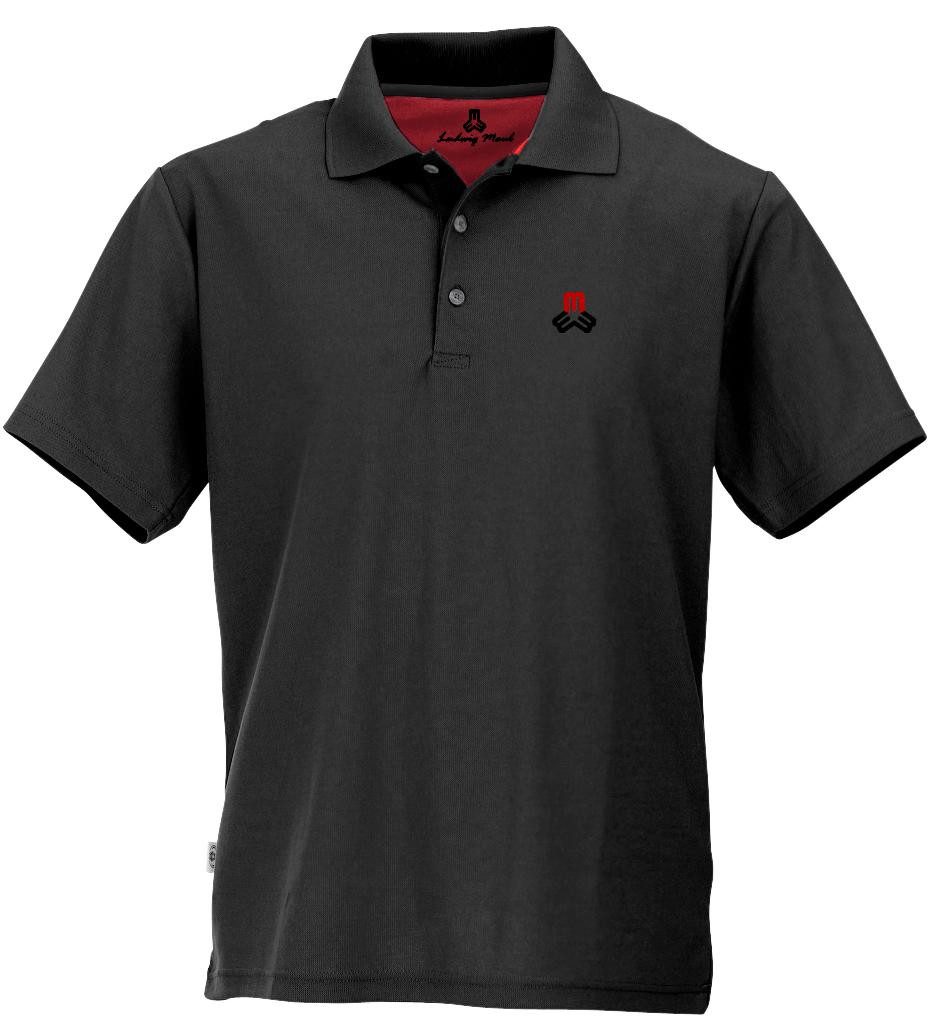 Maul Poloshirt Spiez fresh 1/2 Polo black/red