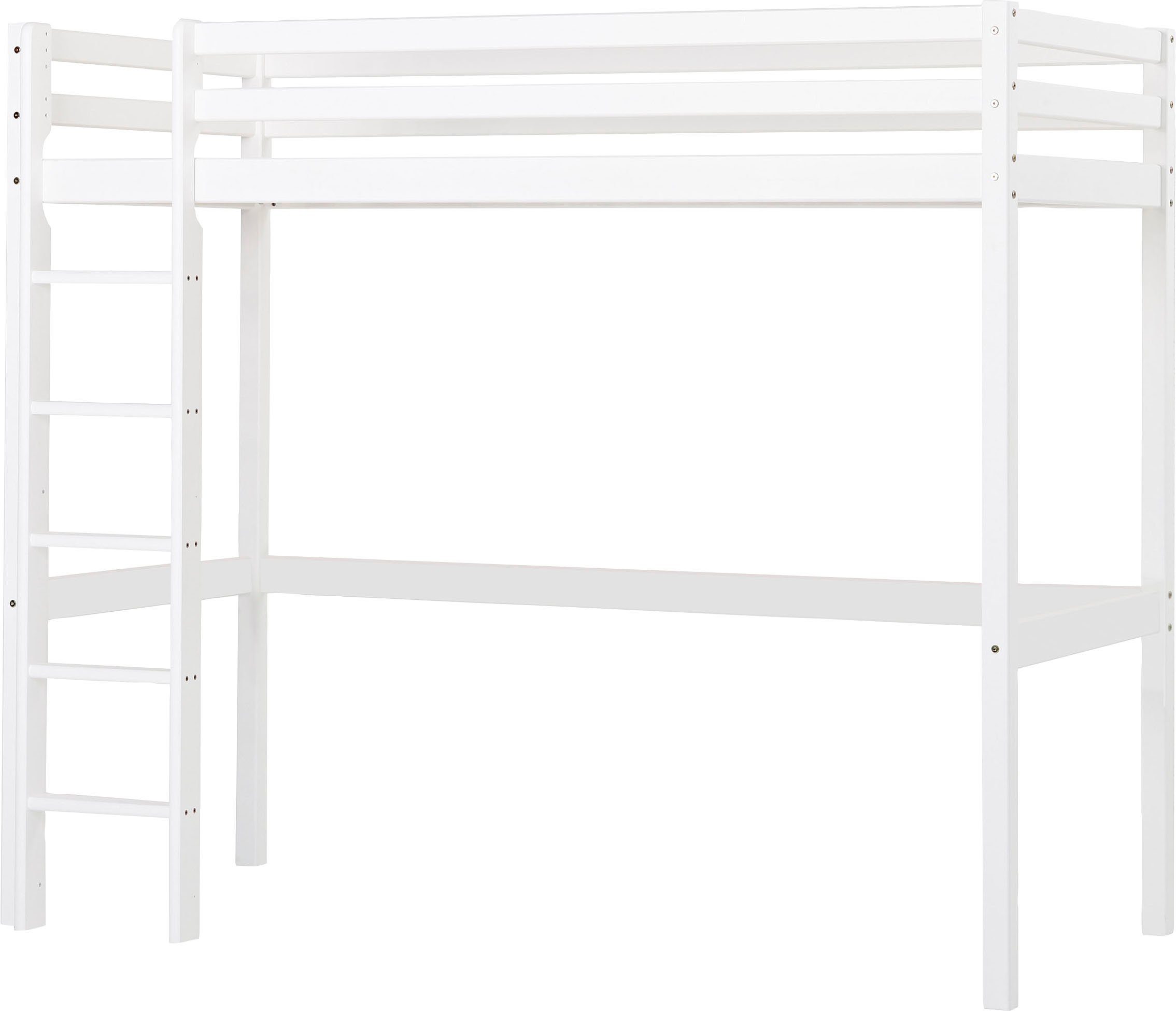Hoppekids Hochbett "ECO Dream", 90x200 Massiv, umbaubar zum Einzelbett günstig online kaufen