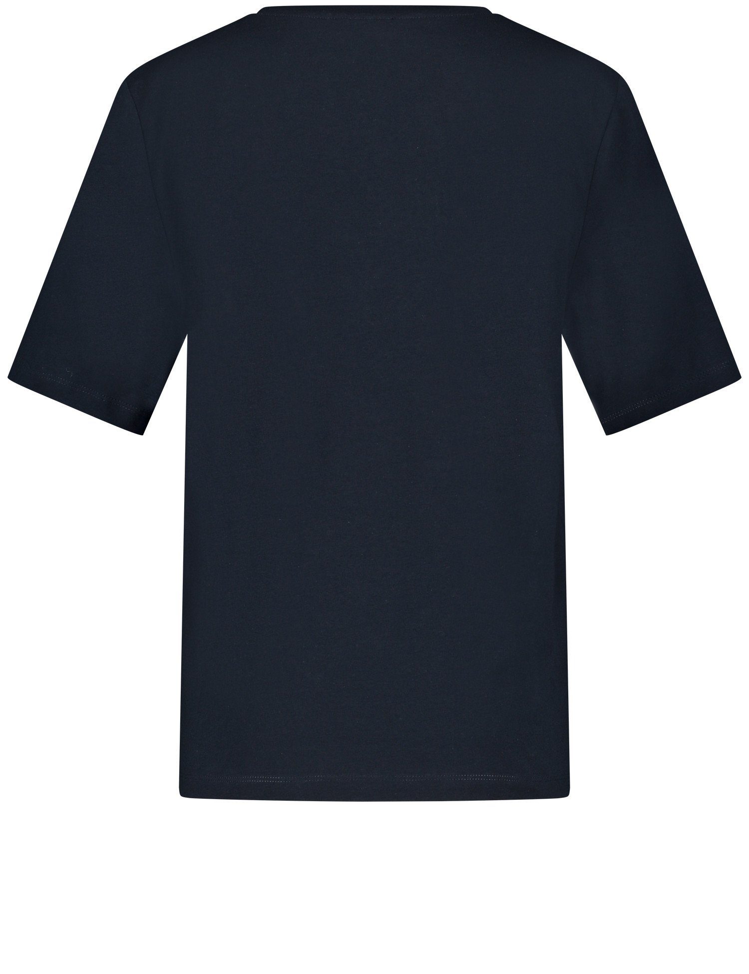 GERRY WEBER mit T-Shirt Wording-Print navy Kurzarmshirt