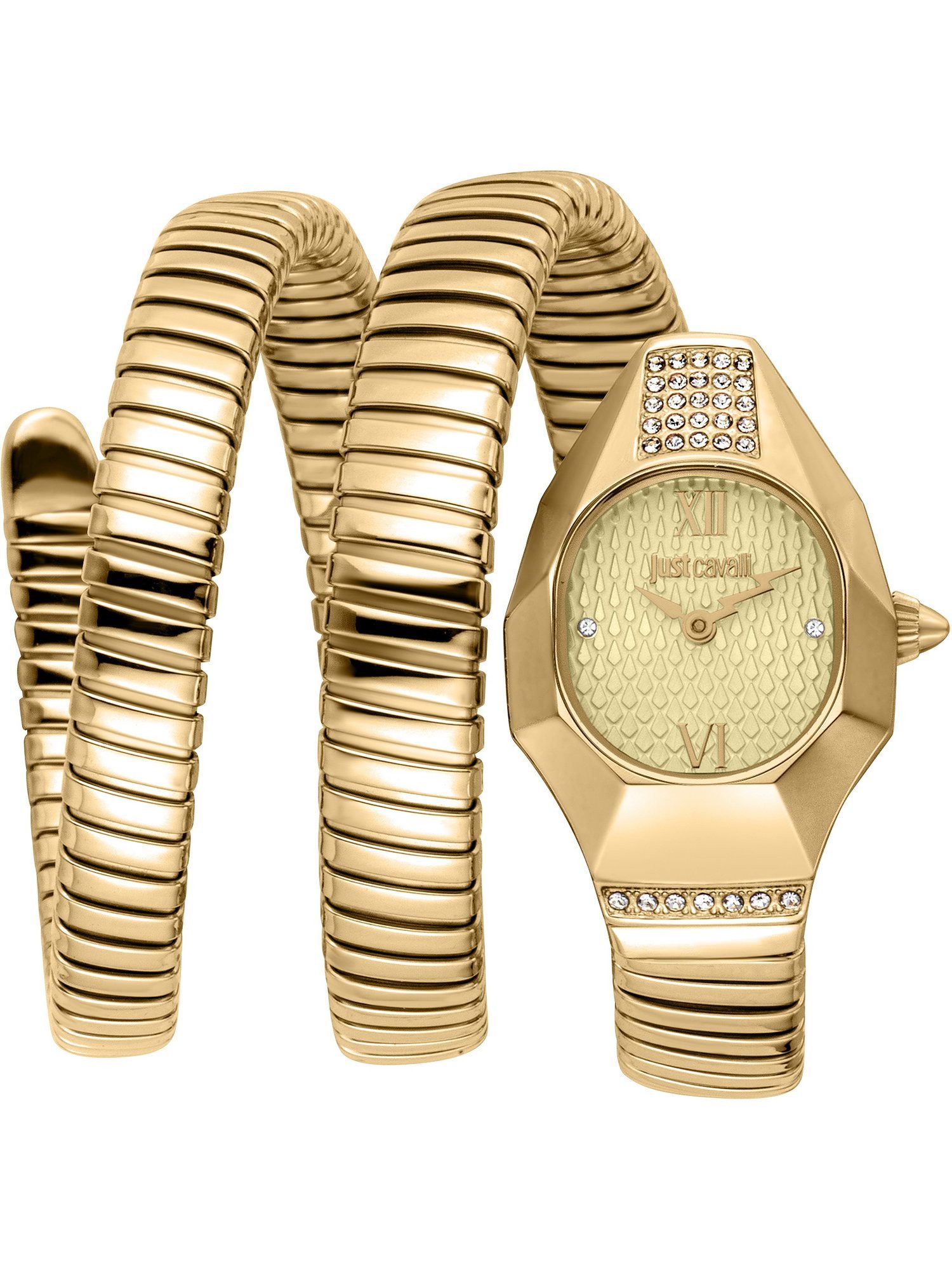 Just Cavalli Chronograph Just Cavalli Damen-Uhren Analog Quarz, Klassikuhr