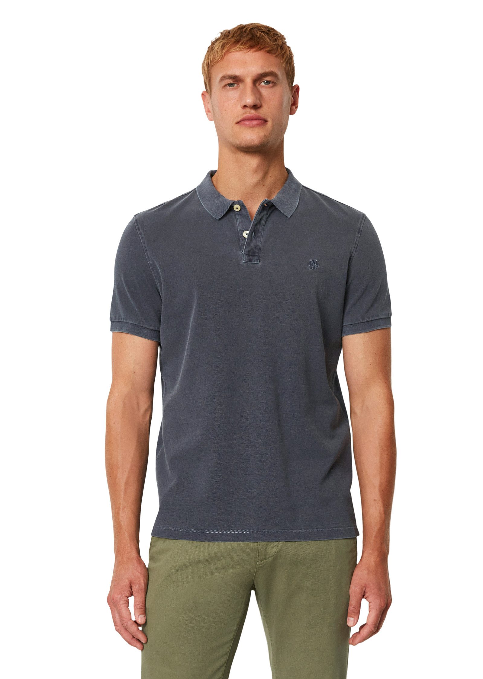 Marc O'Polo Poloshirt aus Bio-Baumwolle günstig online kaufen