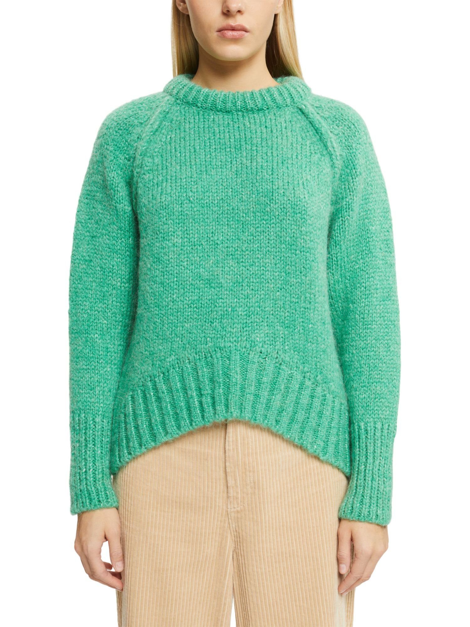 Wollgemisch Strickpullover Pullover aus GREEN LIGHT Esprit