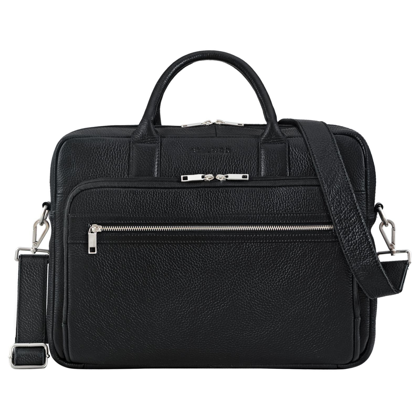 STILORD Laptoptasche "Dawson" Leder Aktentasche Umhängetasche