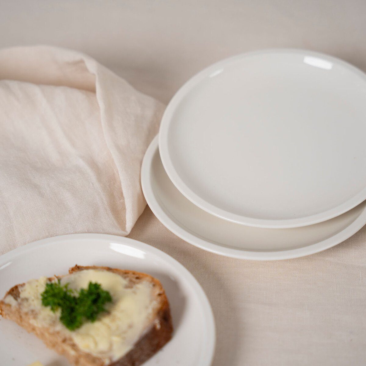 Villeroy & Boch Frühstücksteller Set NewMoon Speiseteller, Frühstücksteller, Schale flach 12 -tlg.