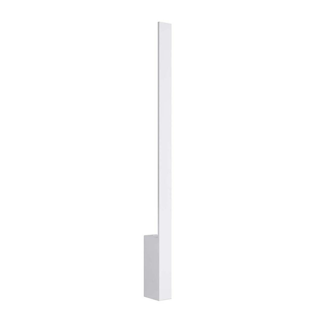 SOLLUX lighting LED Wandleuchte, LED-Leuchtmittel fest verbaut, Warmweiß, Wandleuchte Wandlampe Wohnzimmerlampe LED Treppenlampe Alu Weiss H