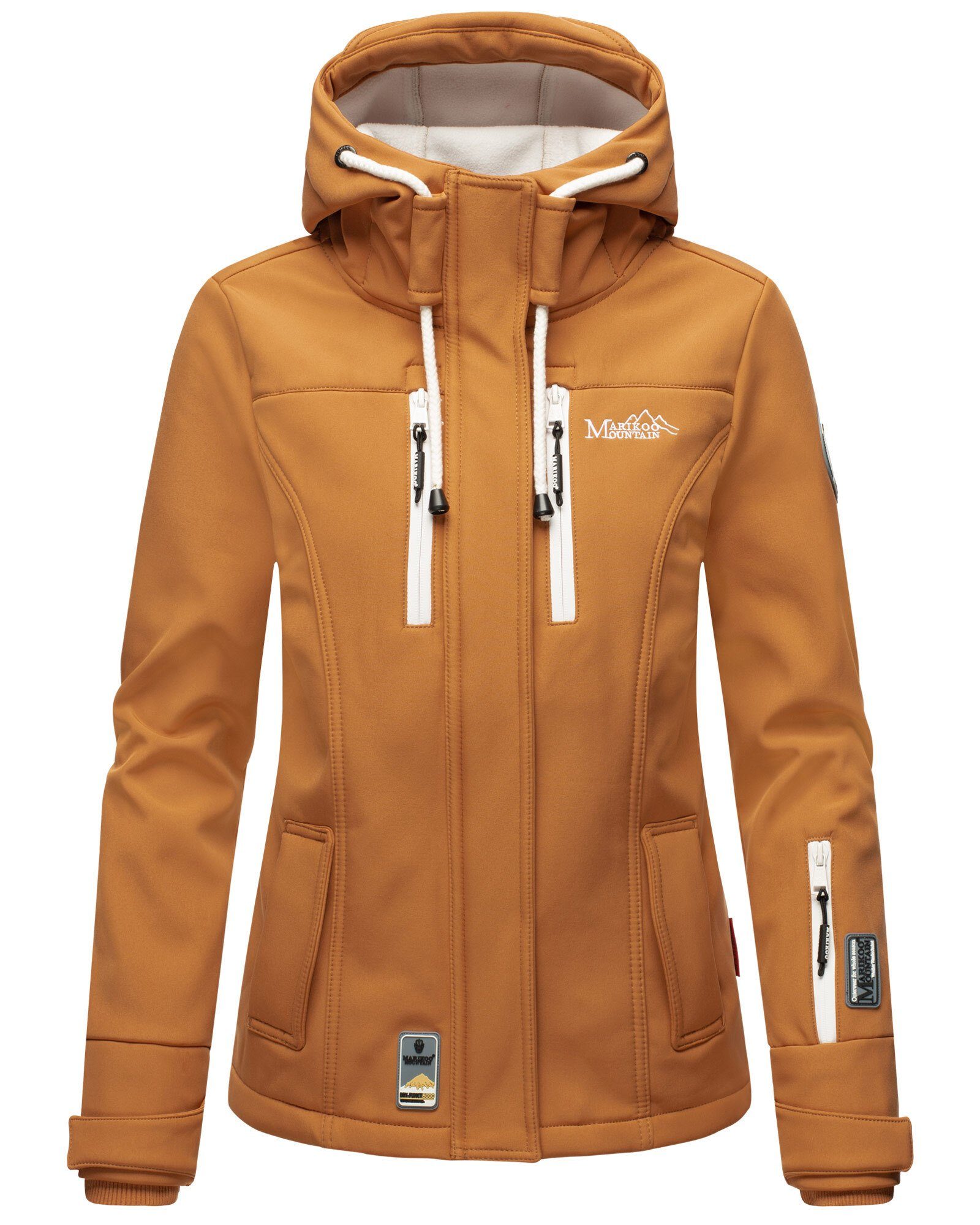 Zicke sportliche Funktionsjacke Karamel Kleine Marikoo Softshelljacke