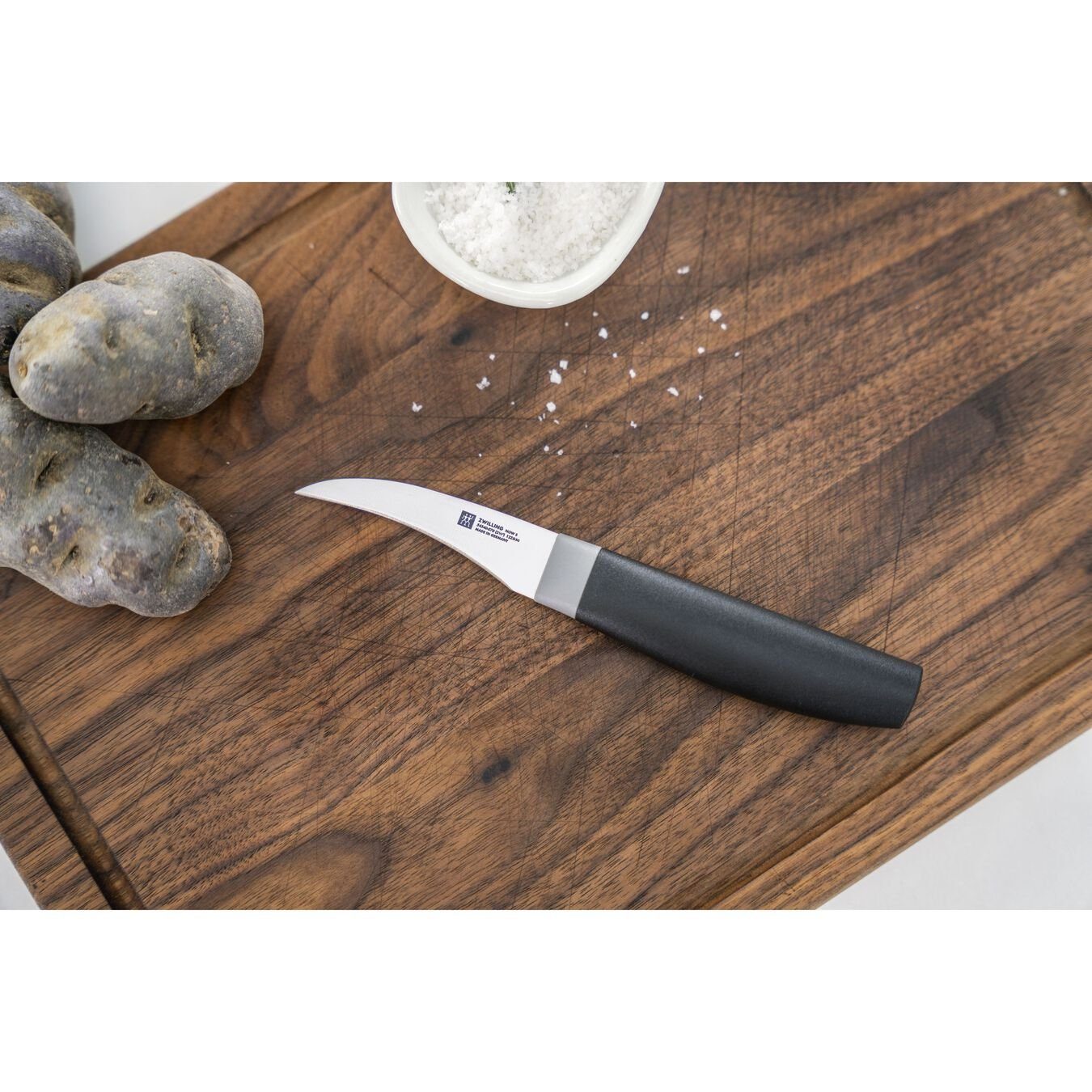 Zwilling Schälmesser ZWILLING Now S Schälmesser Küchenmesser Messer 7 cm, Schwarz