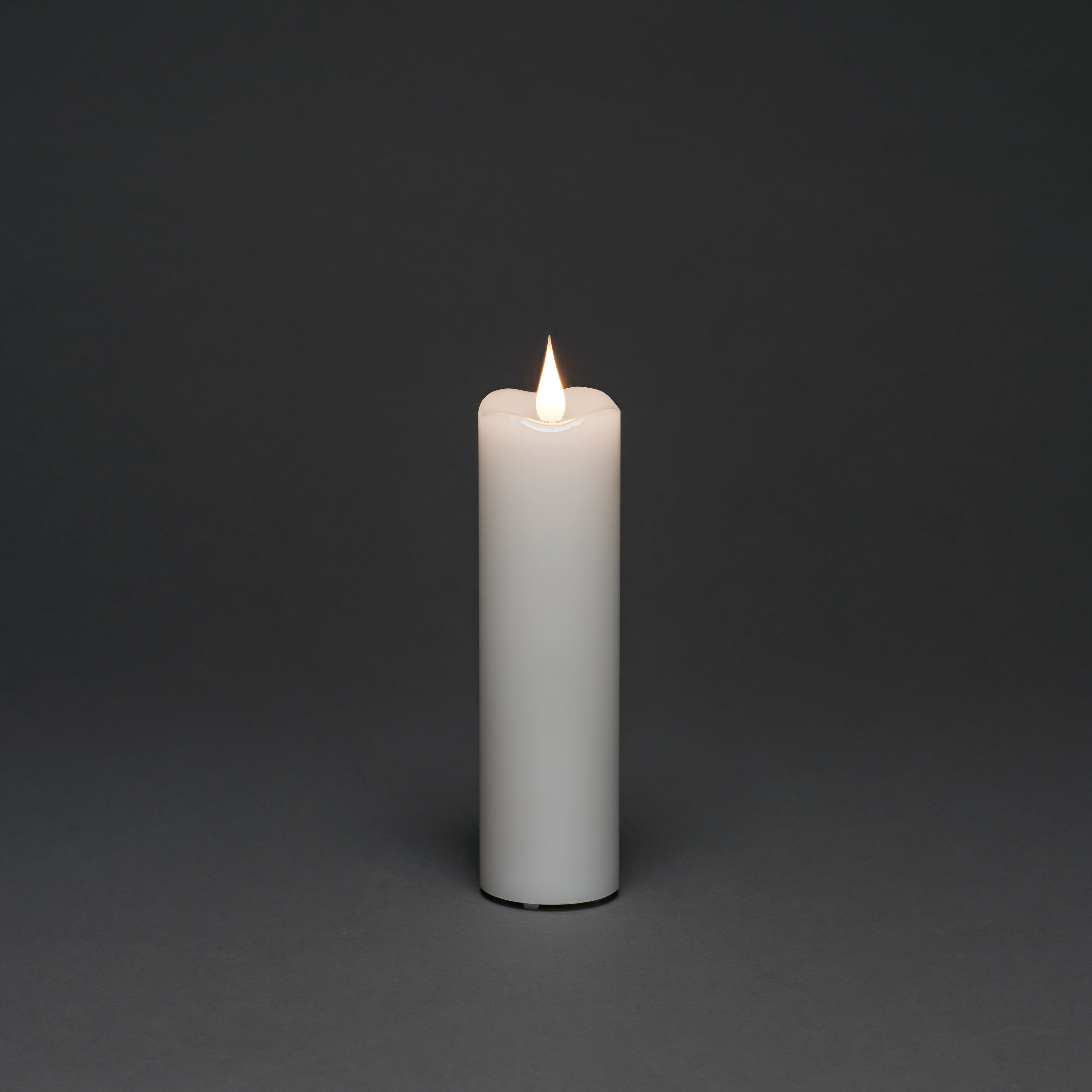 KONSTSMIDE LED-Kerze Weihnachtsdeko (1-tlg), LED Echtwachskerze, günstig online kaufen