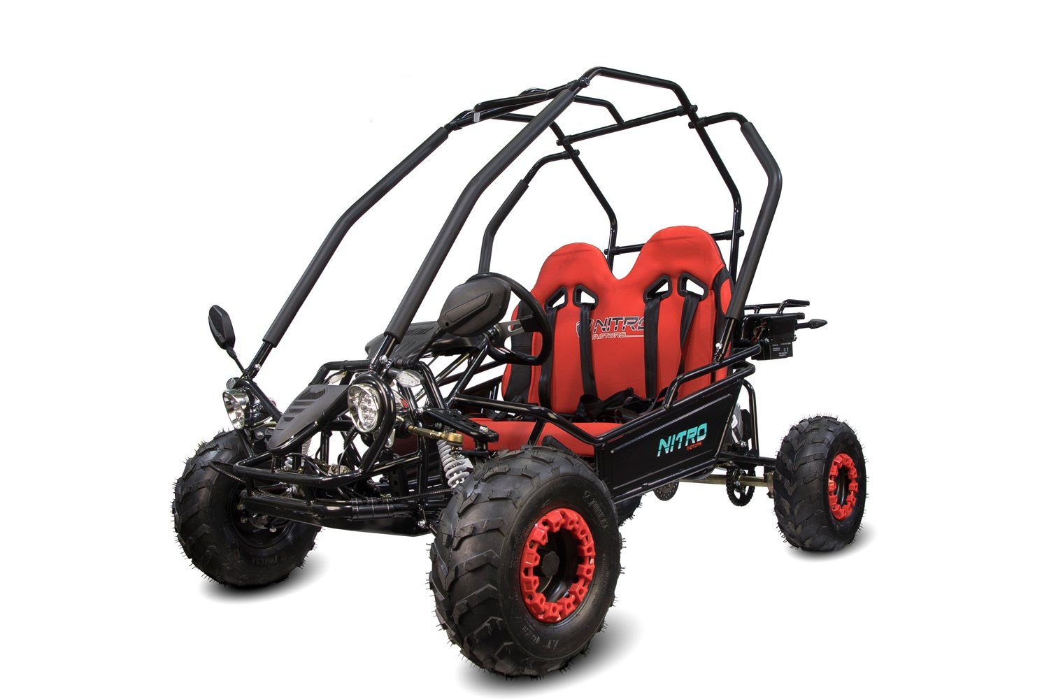 Nitro Motors Quad 125cc midi Kinder Buggy RG7-A Hunt 7" Kinderfahrzeug ATV, 125,00 ccm Grün